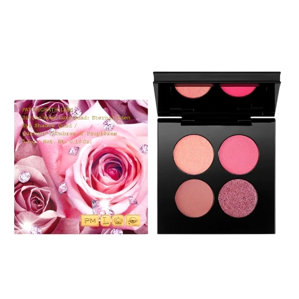 Pat McGrath Labs Divine Rose Luxe Quad: Eternal Eden Eyeshadow Palette-- BNIB